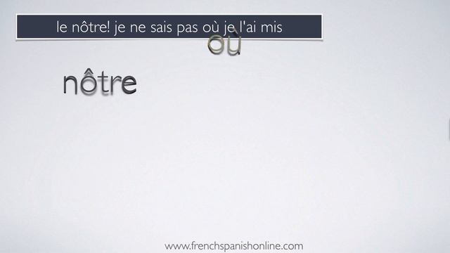 Consejos de Pronunciación en Francés: posesivos смотреть онлайн