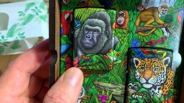 Зажигалки Zippo 49347 Mysteries of the Forest 25th Anniversary Collectible Set. смотреть онлайн