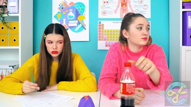 ШКОЛЬНЫЕ ЛАЙФХАКИ | DIY Лайф Хаки на Уроке от CRAFTooNS