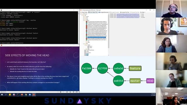 Git Lecture 3 – Branches and the Head смотреть онлайн