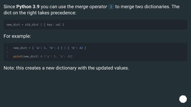 Python update a key in dict if it doesn't exist смотреть онлайн