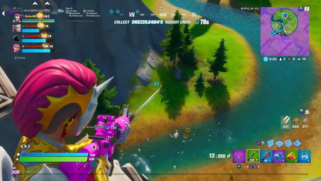 Fortnite they took 3 of us out and then got greedy смотреть онлайн