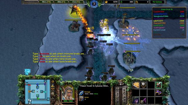 Green Circle TD YCE New Version #16 / 2021 - Warcraft 3 Reforged смотреть онлайн