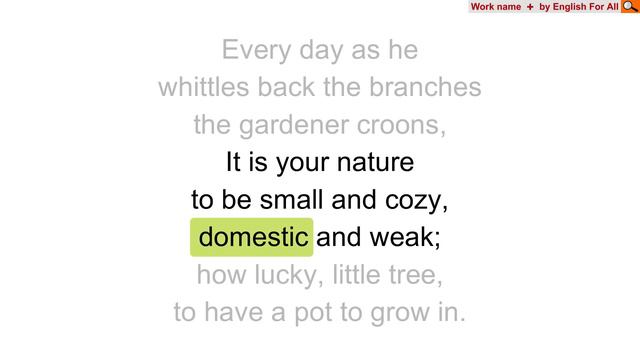A Work of Artifice : Poem by Marge Piercy | ICSE English | Treasure Chest | English For All Class 9 смотреть онлайн