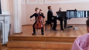 Андрюша. Виолончель. Косенко "Скерцино", Тейнер "Танец дервишей"