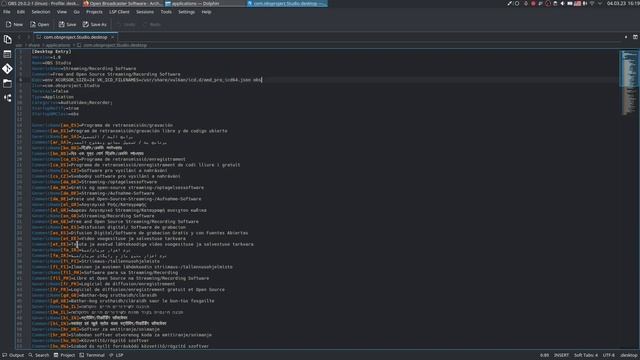 Установка AMF в OBS на Arch Linux смотреть онлайн