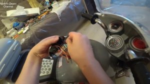 Детский электромотоцикл на аккумуляторе Weikesi POLICE 99 ZP2019.Ремонт. День 3.