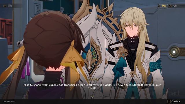 Luocha Helps Sushang and Dan Heng (Honkai Star Rail) смотреть онлайн