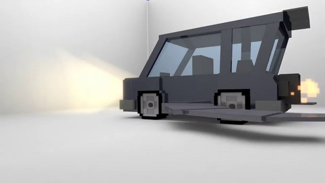 Minecraft Flying Car: Rig [Blender View test] смотреть онлайн