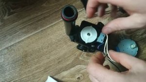 Ремонт трёх ходового клапана газового котла Навьен, NAVIEN .