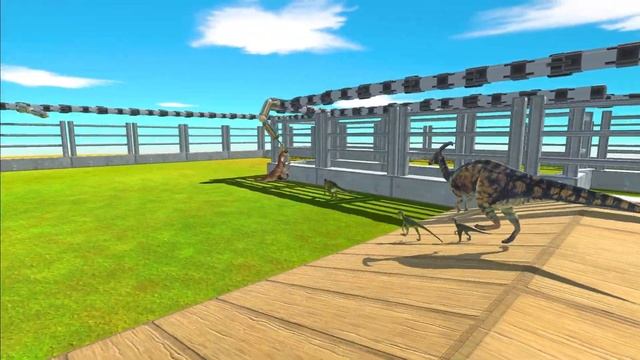 RESCUE SPEED RACING ALL DINOSAURS RESCUE ANIMAL FRIEND - Animal Revolt Battle Simulator смотреть онлайн