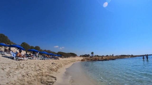 Landa Beach Promenade || Ayia Napa || Cyprus. смотреть онлайн