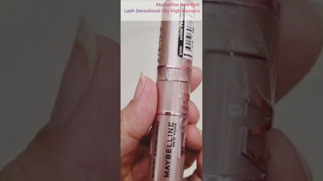 Maybelline lash Sensational Sky High Mascara Black #shorts #maybelline #mascara #maybellinemascara смотреть онлайн