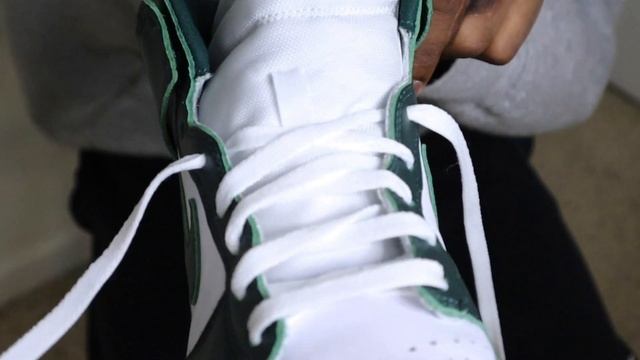 How To Lace Your Nike Dunk High | Lacing Tutorial