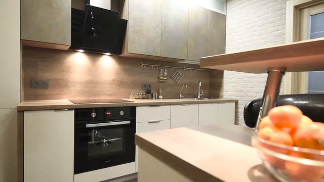 Кухня из термоструктурированной плиты Cleaf. Project 11 смотреть онлайн