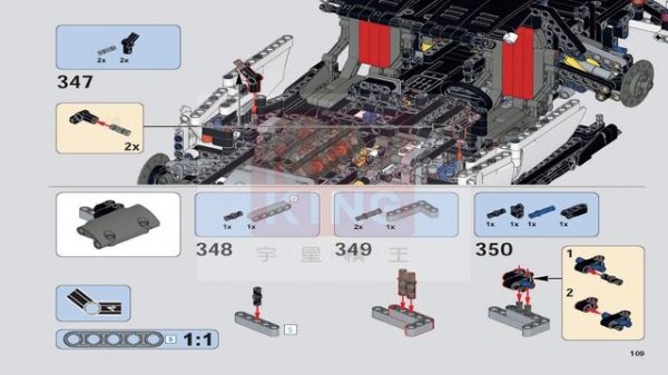 Mould King instructions | Mould King Car | 13126 | AMG GT Sports Car