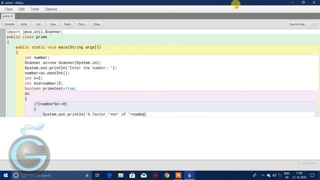 How to do check prime numbers in Java with BlueJ? смотреть онлайн