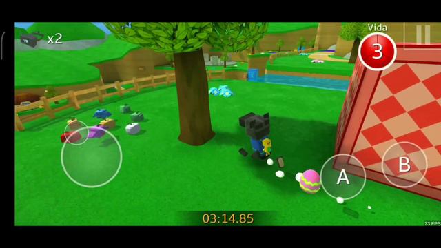 ¿Cómo pasar la misión de Tristopio Egg hunt del Pueblo de Tortugas de Super Bear Adventure? смотреть онлайн