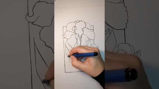 Рисуем цветок. Ирис смотреть онлайн