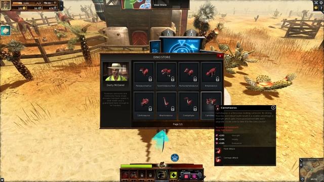 Dino Storm - Free online game with Dinosaurs and Cowboys, Early Gameplay смотреть онлайн
