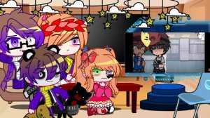 [ Afton Family react to Michael Afton ] [ by : Moo!n•Tea ] Thanks for 187 subs:)