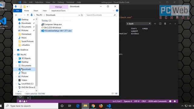 02 - Laravel 6.0 Course - Install and Setup Laravel on Wamp/Windows 10 Using Composer смотреть онлайн
