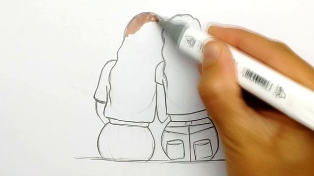 Как нарисовать Девушек Лучших Подруг BFF | Рисуем Девушек Лучших Друзей | Бфф рисунки смотреть онлайн