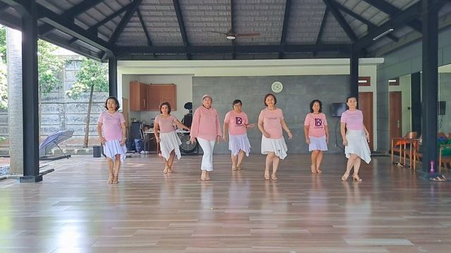 JUST ONE LAST DANCE - line dance (Duma Kristina, INA) смотреть онлайн