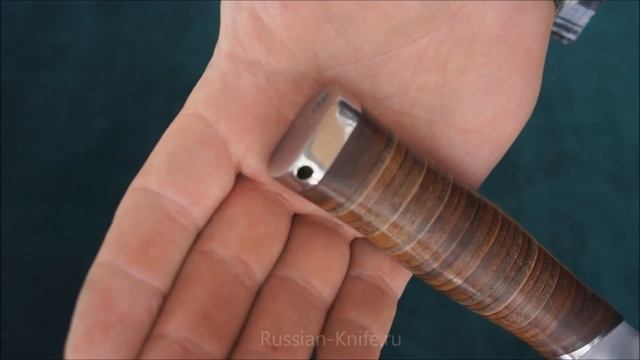 Нож Казак-1 (сталь 95Х18), кожа. А.Титов смотреть онлайн