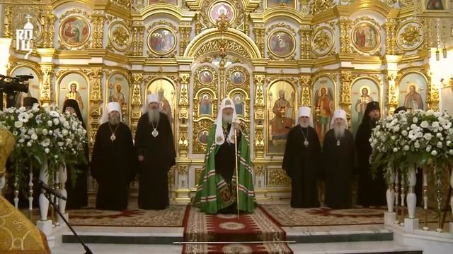 Святейший Патриарх Кирилл. Проповедь. В Неделю 19-ю по Пятидесятнице. смотреть онлайн