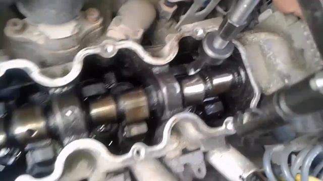 Замена гидрокомпенсаторов на двигателе 1.6 не снимая головы смотреть онлайн