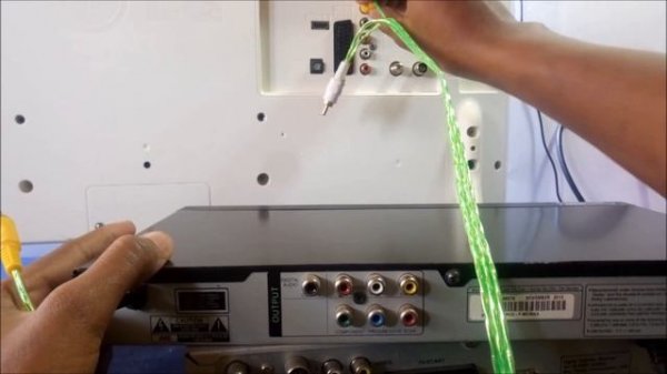 Connect LG TV Component Input, How To