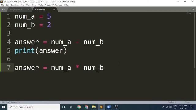 Variables and Operators | Beginner Python programming tutorials | #2 смотреть онлайн