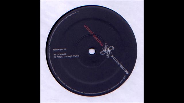 Mathew Jonson - Typerope смотреть онлайн