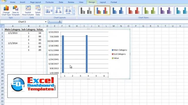 Fixing Your Excel Chart When the Multi-Level Category Label Option is Missing смотреть онлайн