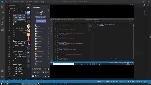 Sass : @each and @while Directives, Mixins 1MIM1 смотреть онлайн