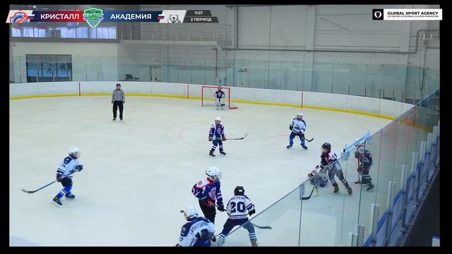 Матч №8 • Кристалл — Академия • Вектор 2014-U11 • ЛДС «Премиум» • 25 февраля 2024 в 12:00 смотреть онлайн