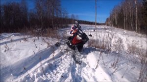 СНЕГОХОД Ямаха Вентура Мультипурпоз "Перевернул НА РОВНОМ МЕСТЕ"