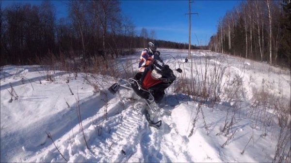 СНЕГОХОД Ямаха Вентура Мультипурпоз "Перевернул НА РОВНОМ МЕСТЕ"