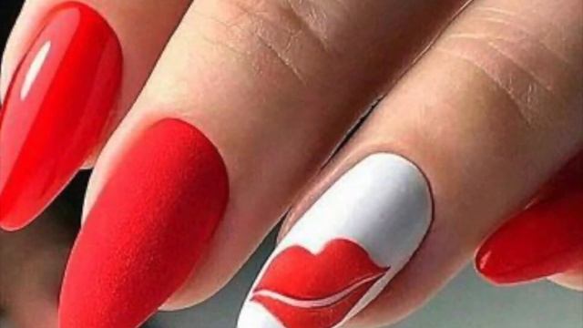Красный маникюр | Красота и Настроение | Дизайн маникюра | Яркий маникюр смотреть онлайн