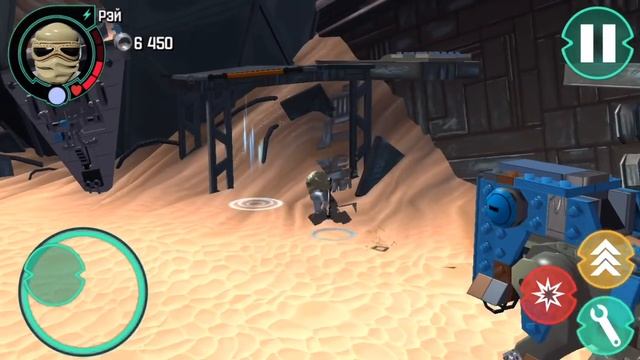 LEGO Star Wars: The Force Awakens. Обзор Игры - Прохождение №3 (Gameplay iOS/Android) смотреть онлайн