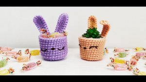 ВЯЖЕМ КРОЛИКА ЗА 20 МИНУТ!/KNITTED RABBIT/ÖRME TAVŞAN/GESTRICKTES KANINCHEN/CONEJO DE PUNTO