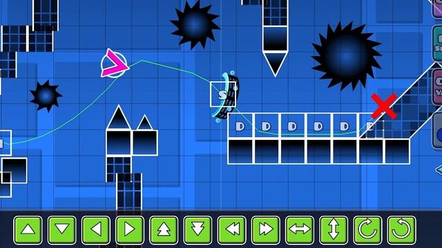 СТРОЮ УРОВНИ ПОД МУЗЫКУ ИЗ МЕМОВ | Часть 4 | Geometry Dash смотреть онлайн