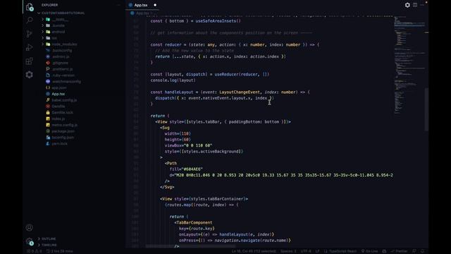 React Native | Custom Animated Tab Bar | React Navigation | Reanimated 2 | Lottie смотреть онлайн