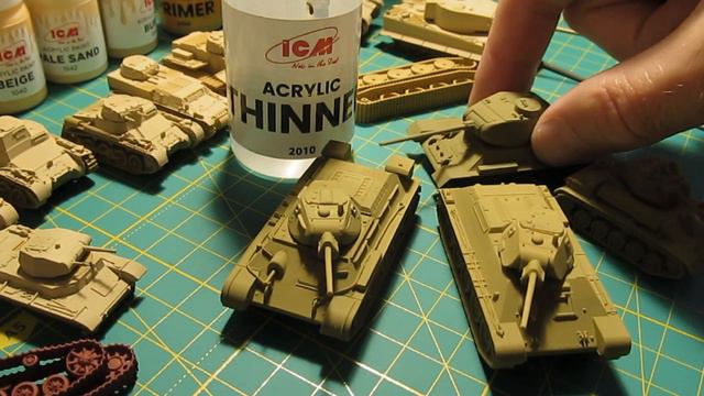 ТАНКИ 1:100, грунтовка-покраска часть3, ,,Свой путь?,,. смотреть онлайн