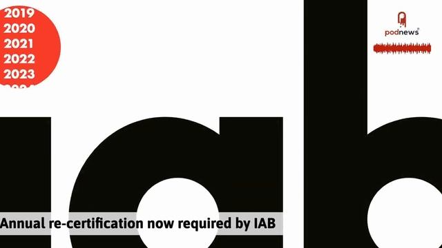 Annual re-certification now required by IAB смотреть онлайн