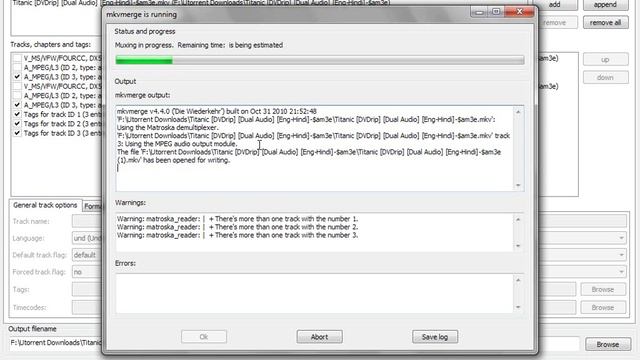 MKV Toolnix Tutorial    Extract Audio From A MKV File (Make Dual Audio Movie - Single Audio Movie)