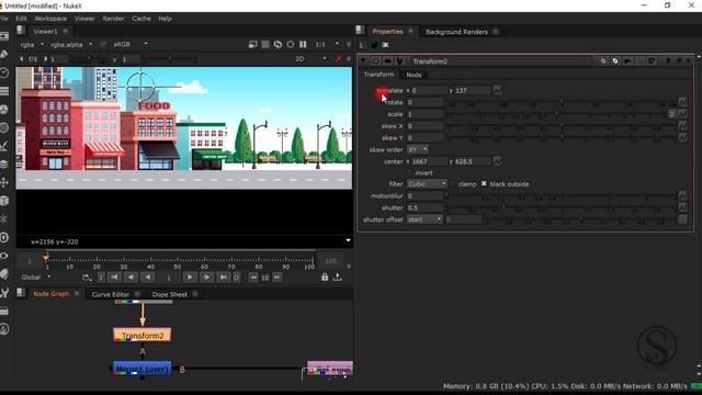 Transform Node in Nuke (Part -1) смотреть онлайн