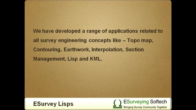 Conclusion of ESurveyLisps Tutorial смотреть онлайн