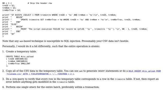 Generate SQL UPDATE from Excel CSV file (2 Solutions!!) смотреть онлайн